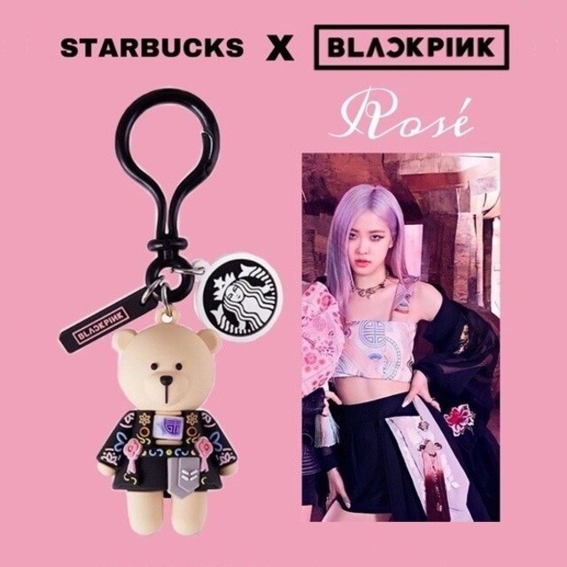 Starbucks Coffee - [タイ限定] スタバ×BLACKPINK コラボ ピンバッチ