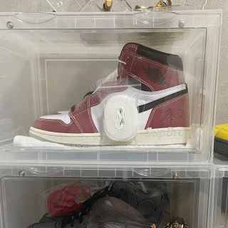 ナイキ(NIKE)のjordan1 trophy room varsity red(スニーカー)