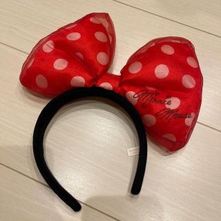 ディズニー(Disney)のミニーちゃん　リボン　カチューシャ　ディズニー(カチューシャ)