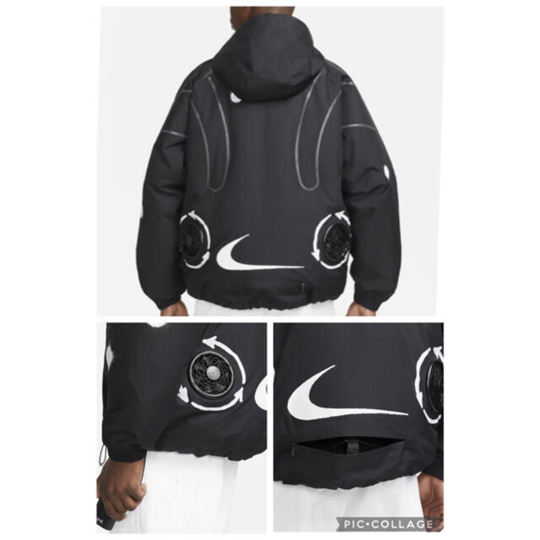 NIKE off-white ナイロンジャケット 空調服