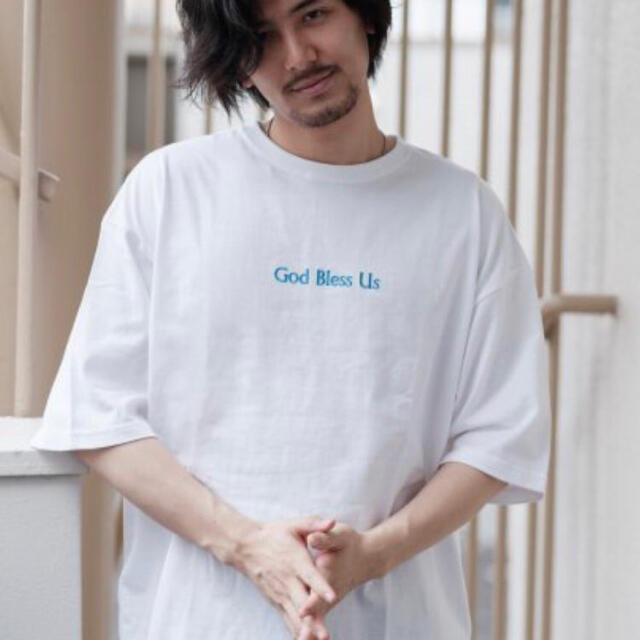 藤井風 Tシャツ God Bless Us T-SHIRT (コーヒーフロート)