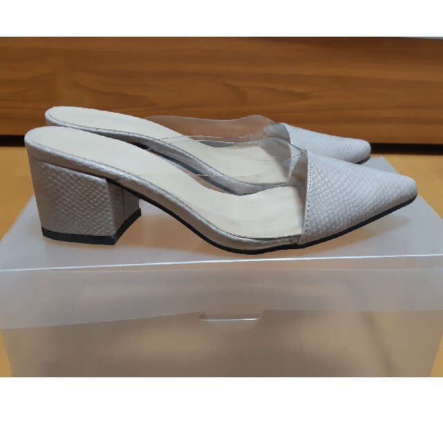 GRL(グレイル)のグレイル　クリアミュールサンダル レディースの靴/シューズ(ミュール)の商品写真