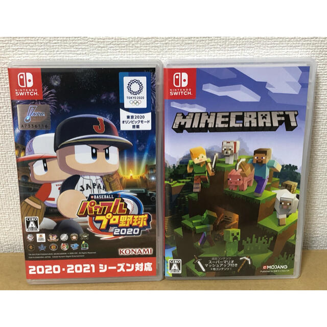 eBASEBALLパワフルプロ野球2020 & Minecraft switch