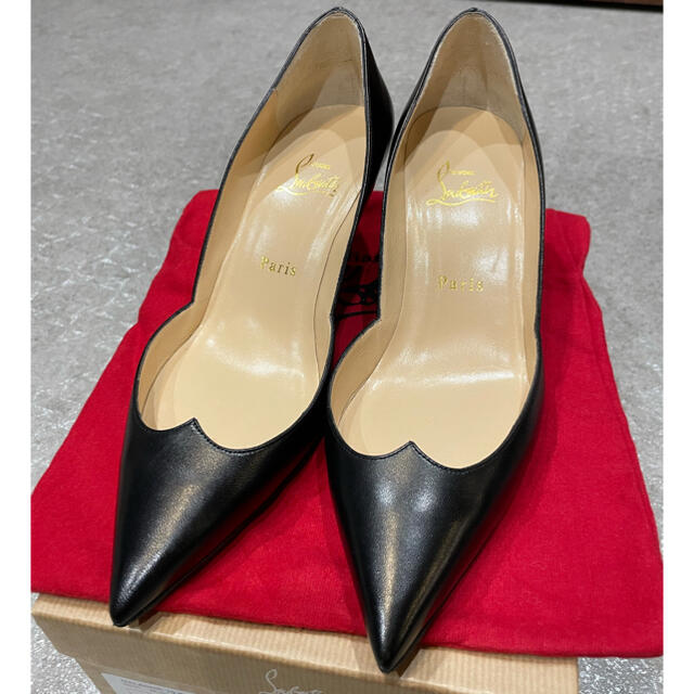 Christian Louboutin(クリスチャンルブタン)のChristian Louboutin 正規店購入品⭐︎size38⭐︎黒 レディースの靴/シューズ(ハイヒール/パンプス)の商品写真