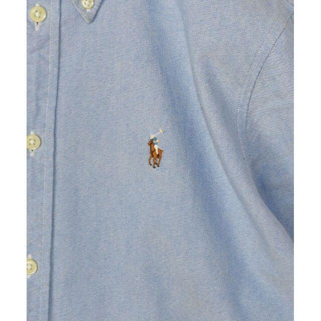 POLO RALPH LAUREN(ポロラルフローレン)のポロ ラルフローレン CUSTOM FIT ボタンダウン オックスフォードシャツ レディースのトップス(シャツ/ブラウス(長袖/七分))の商品写真