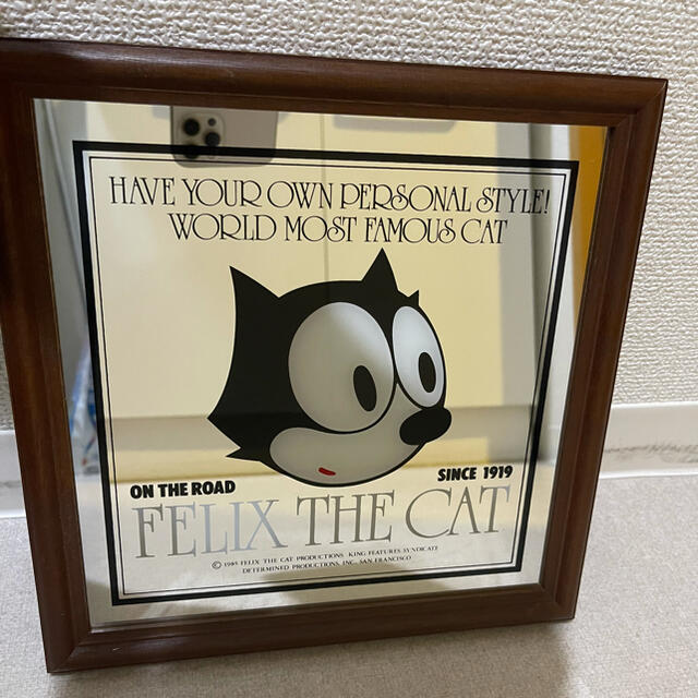 枚数限定 Felix the cat フィリックス ミラー 鏡 ビンテージ