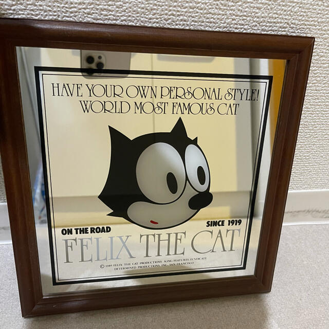 Felix the cat フィリックス ミラー　鏡　ビンテージ　アメキャラ