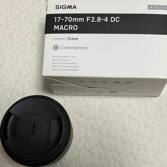 SIGMA(シグマ)のSIGMA 17-70mm F2.8-4 DC MACRO ソニー用 スマホ/家電/カメラのカメラ(レンズ(ズーム))の商品写真