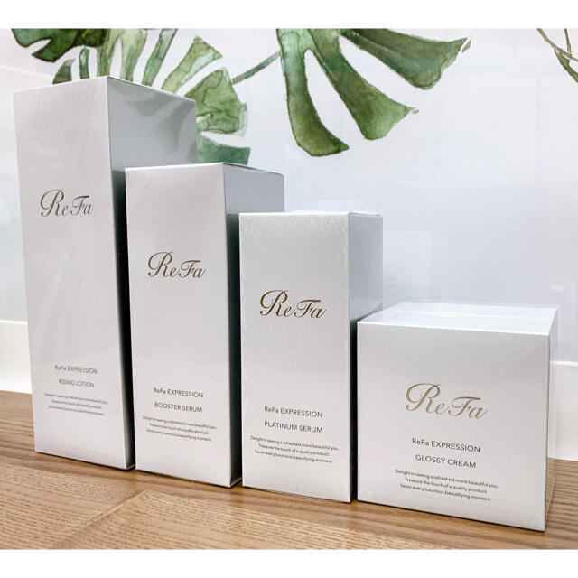 45%割引 2021新作 ReFa - 【期間限定お値下げ】リファ 特注製品 ReFa リファ クリーム セラム ローション ファンデーション