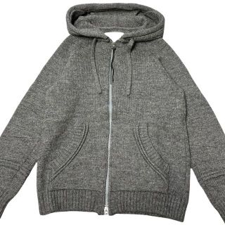 アンダーカバー JONIO愛用 ハイテク ZIPニットパーカー グレー メンズ2