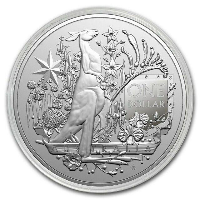 2021 1 oz Fine Silver オーストラリアの紋章