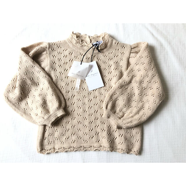 新品 べべオーガニック ニット 3y katerina sweater