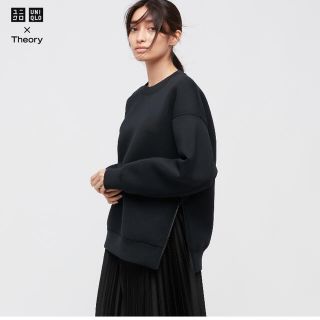 ユニクロ(UNIQLO)のUNIQLO×theory プルオーバー　S(トレーナー/スウェット)