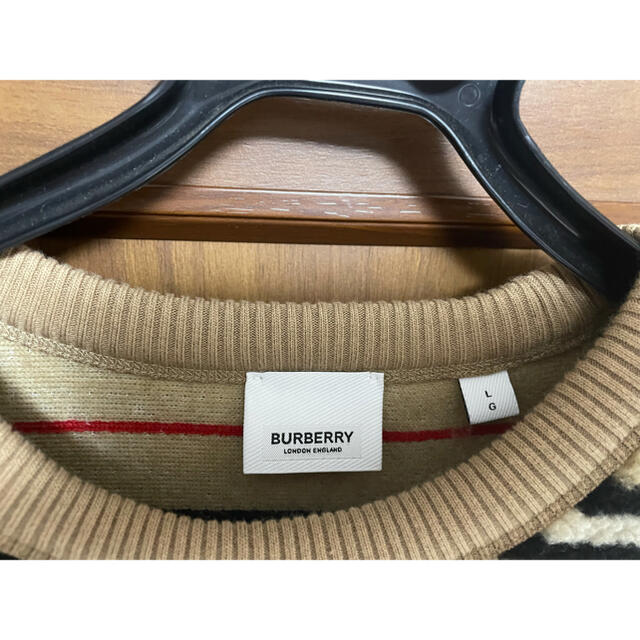 BURBERRY(バーバリー)のバーバリー　ボーダーニット メンズのトップス(ニット/セーター)の商品写真