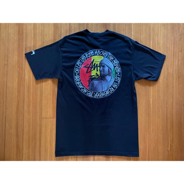 STUSSY(ステューシー)の新品STUSSY×MishkaAboveTheBonesコラボ希少限定黒Tシャツ メンズのトップス(Tシャツ/カットソー(半袖/袖なし))の商品写真