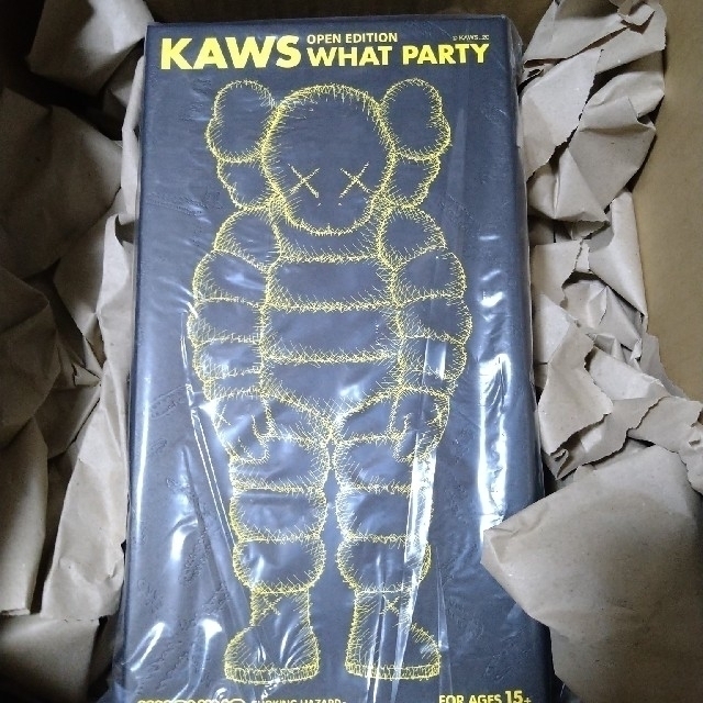 KAWS  WHAT PARTY YELLOW