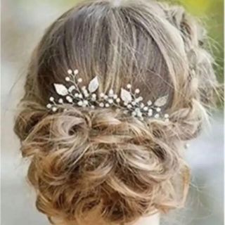 ◇◆ヘアピン＊ウェディング＊ヘアアクセサリー＊花嫁◇◆(ヘッドドレス/ドレス)