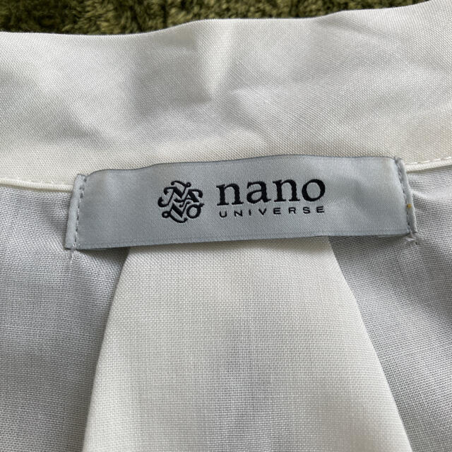 nano・universe(ナノユニバース)のトップス ブラウス レディースのトップス(シャツ/ブラウス(半袖/袖なし))の商品写真