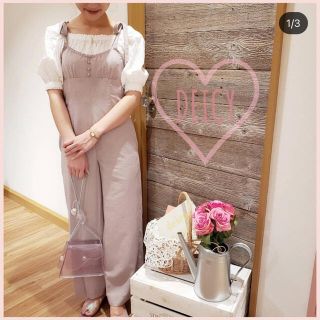 デイシー(deicy)のミニチェックサロペットパンツ♡DEICY(サロペット/オーバーオール)