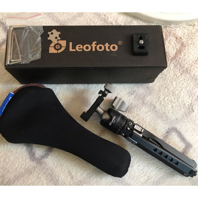 Leofoto MT+LH 卓上三脚 自由雲台セット ミニ三脚 本物保証