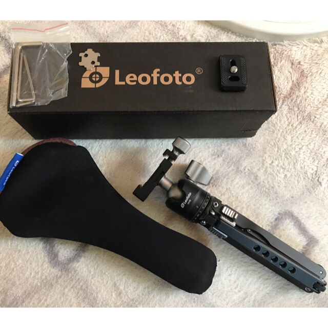 Leofoto MT-03+LH-25 卓上三脚 自由雲台セット ミニ三脚 2022人気特価