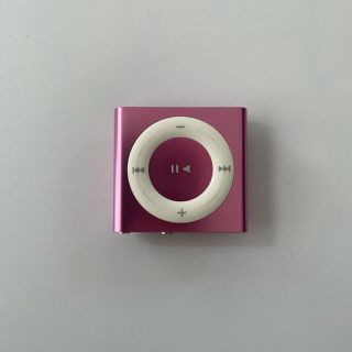 アイポッド(iPod)のiPod shuffleピンク　本体のみ(ポータブルプレーヤー)