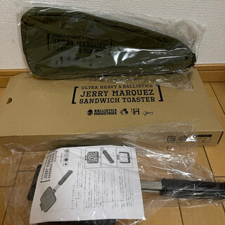 新品未使用 バリスティクス JMホットサンドメーカー&ケース オリーブ(調理器具)