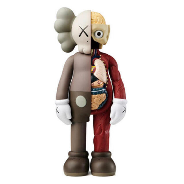 KAWS Companion (Flayed) BROWN カウズ