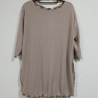 シマムラ(しまむら)のterawear emu　てら　ベルト付き　メロウ　Tシャツ　トップス　MUMU(Tシャツ(半袖/袖なし))