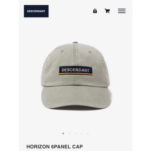 DESCENDANT ‼️ 21SS HORIZON CAP キャップ