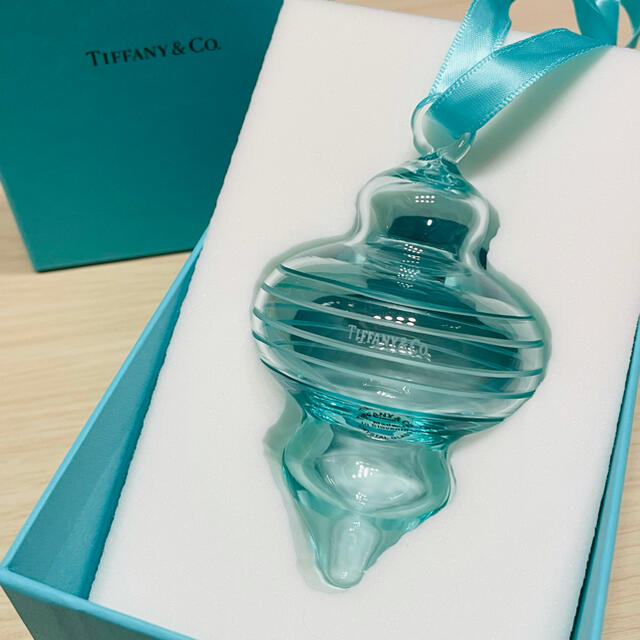 Tiffany クリスタルガラスオーナメント