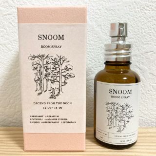 ウニコ(unico)のunico SNOOM ルームスプレー DECEND FROM THE NOON(アロマグッズ)