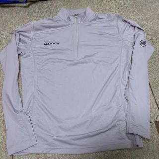 マムート(Mammut)の使用一回　マムート　ロングスリーブ　ハーフジップ　ウェア(Tシャツ/カットソー(七分/長袖))