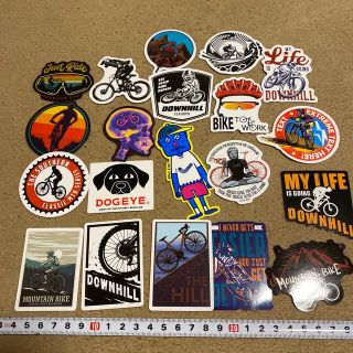 20枚！ブルーラグ 、BMX.マウンテンバイク、ロードバイク  ステッカー！(その他)