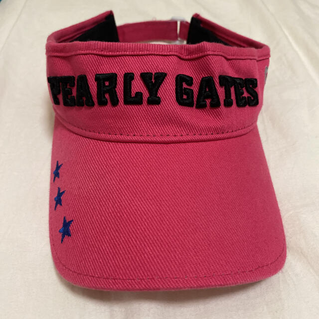 【新品未使用】PEARLY GATES バイザー