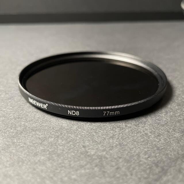 Neewer 77mm ND2 ND4 ND8 NDフィルター 専用ポーチ付き スマホ/家電/カメラのカメラ(フィルター)の商品写真