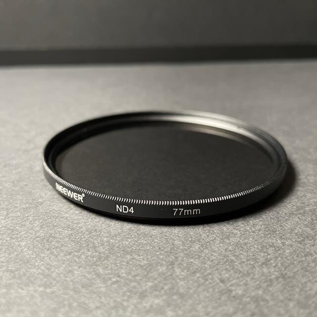 Neewer 77mm ND2 ND4 ND8 NDフィルター 専用ポーチ付き スマホ/家電/カメラのカメラ(フィルター)の商品写真