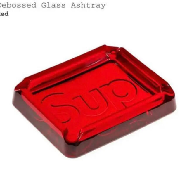 Supreme(シュプリーム)のSupreme Debossed Glass Ashtray シュプリーム 灰皿 インテリア/住まい/日用品のインテリア小物(灰皿)の商品写真