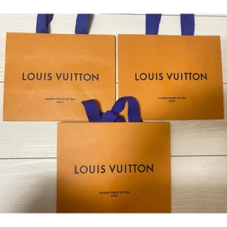 ルイヴィトン(LOUIS VUITTON)の新品未使用 LOUIS VUITTON ルイヴィトン ショップ袋 紙袋 3枚(ショップ袋)