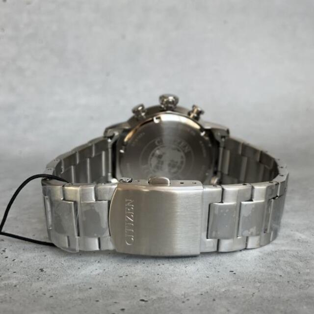 【新品】シチズン EcoDrive ソーラー CITIZEN メンズ腕時計 黒