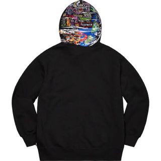 シュプリーム(Supreme)のSupreme globe zip up hooded sweat shirts(パーカー)