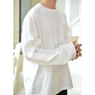 コモリ(COMOLI)のstein シュタイン オーバーサイズ ロングスリーブ ポケットTシャツ ロンT(Tシャツ/カットソー(七分/長袖))