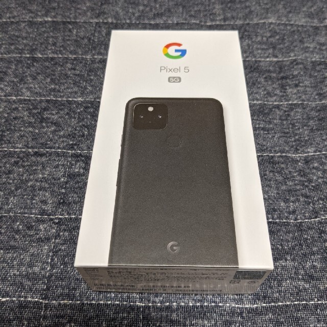 【新品未使用・googleストア版】google pixel 5 スマホ