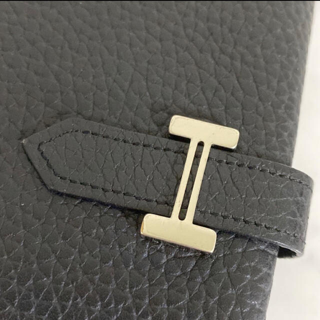 Hermes(エルメス)のエルメス 長財布 Hマーク HERMES べアン ブラック メンズのファッション小物(長財布)の商品写真