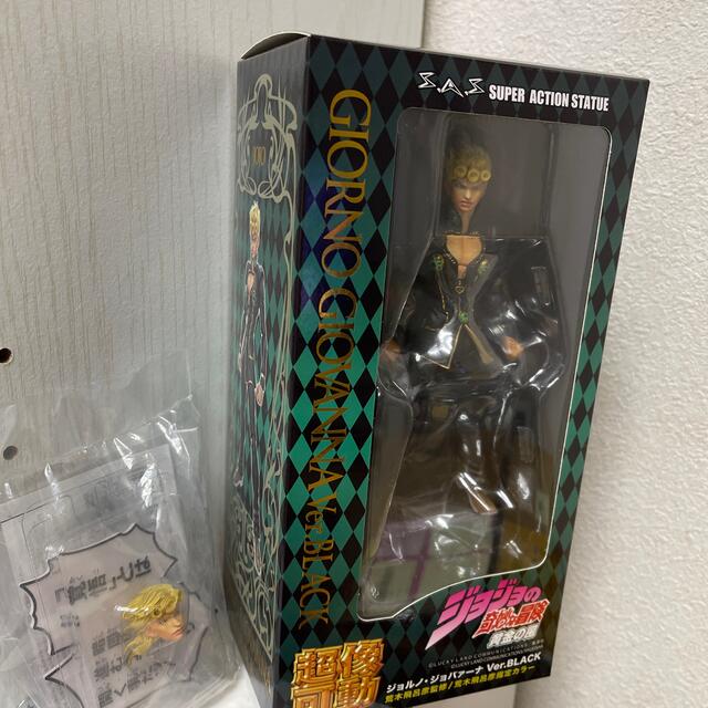 ジョジョ ジョルノ・ジョバァーナ 超像可動  Ver.BLACK WF限定特典付