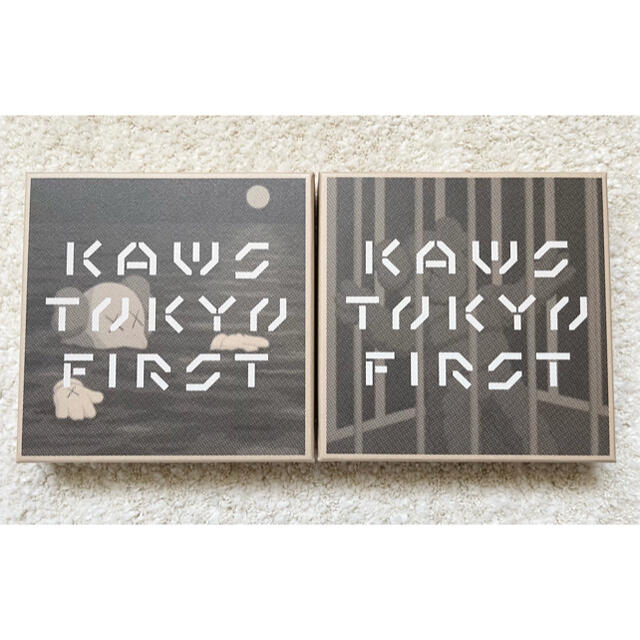 KAWS TOKYO FIRST ハンカチ 2つセット カウズ 大人気 新品