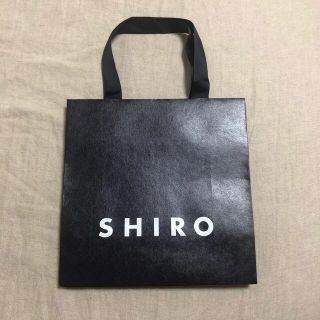 シロ(shiro)のSHIRO ショッパー 透明シール付き(ショップ袋)