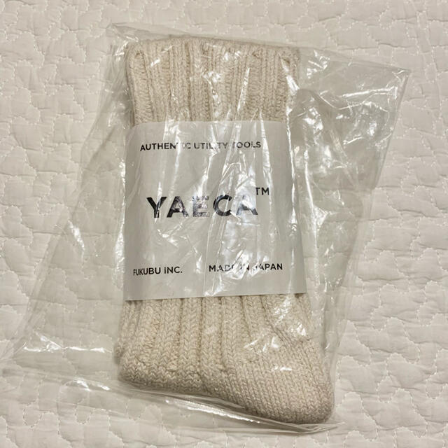 YAECA(ヤエカ)の【YAECA】シルクコットンソックス レディースのレッグウェア(ソックス)の商品写真