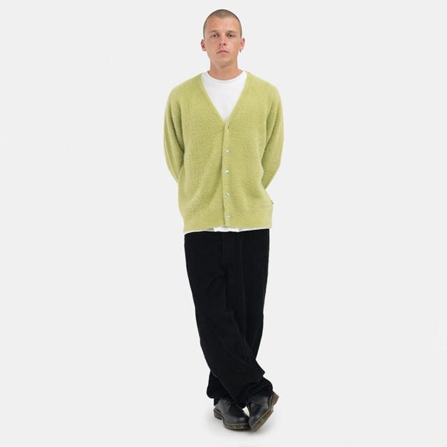 ボルサリー STUSSY - Stussy Stussy shaggy cardigan カーディガンの