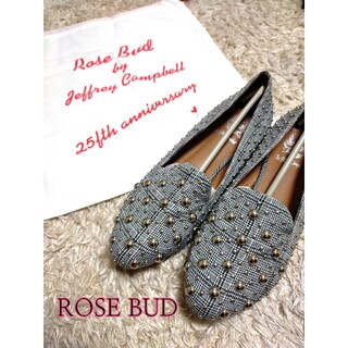 ローズバッド(ROSE BUD)の新品♡ROSE BUD　25周年記念　シューズ(バレエシューズ)